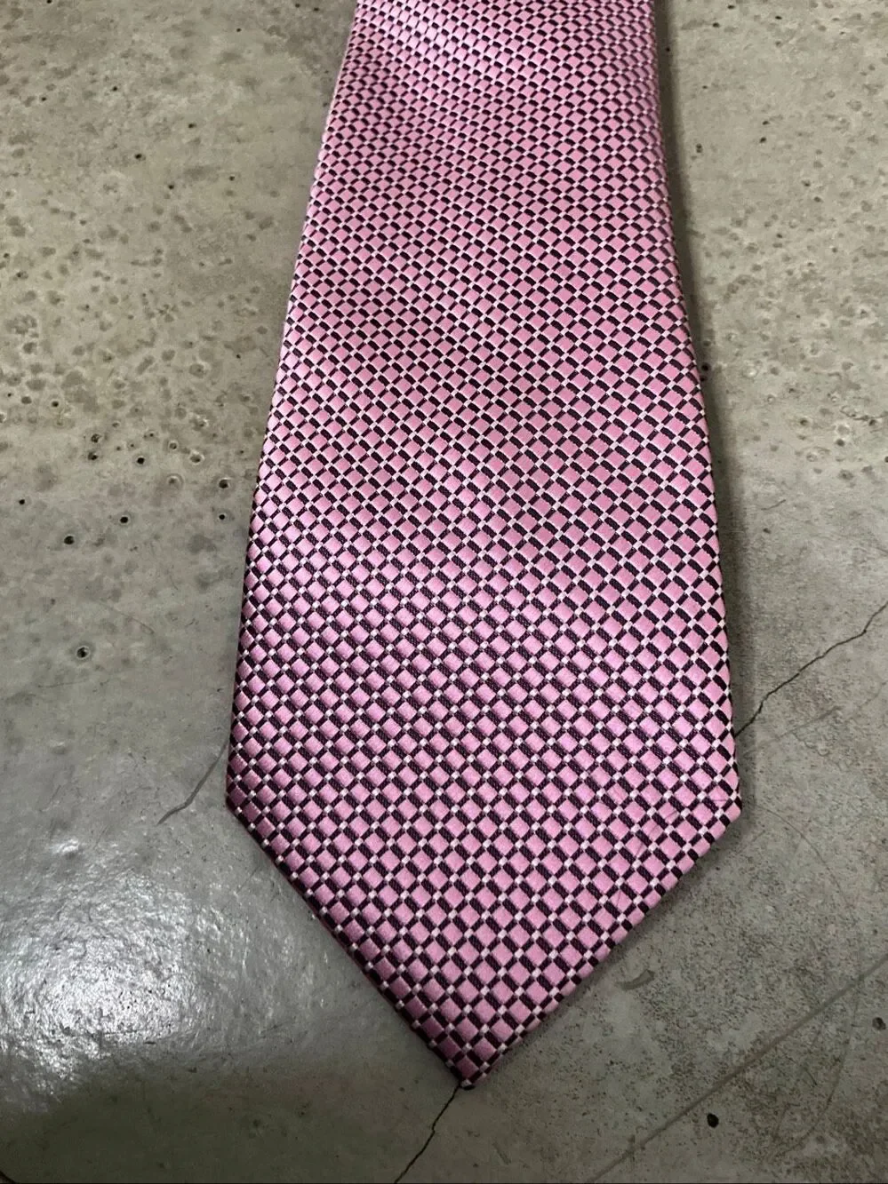 Prada Silk Tie | Pink